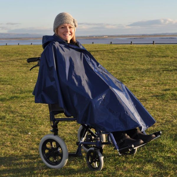 Wheelchair-poncho